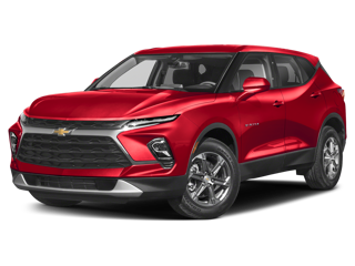 Red Chevrolet Blazer RS