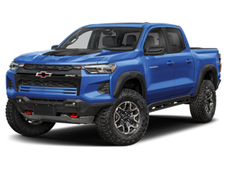 Blue Chevrolet Colorado 4WD ZR2